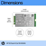 HP 5G Sub-6 Cat 19 WWAN Internal