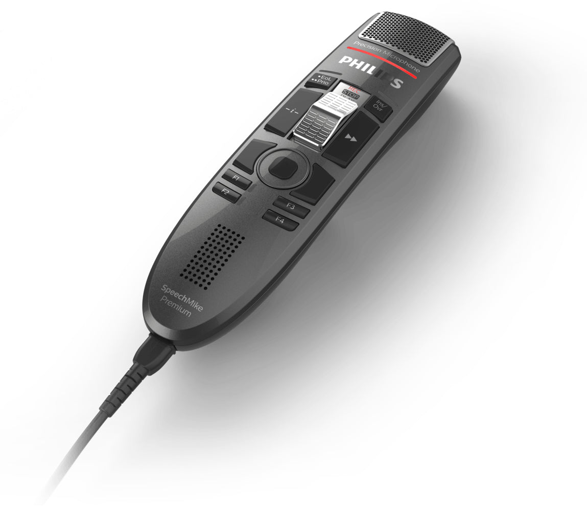 Philips SpeechMike Premium Touch Grey, Metallic