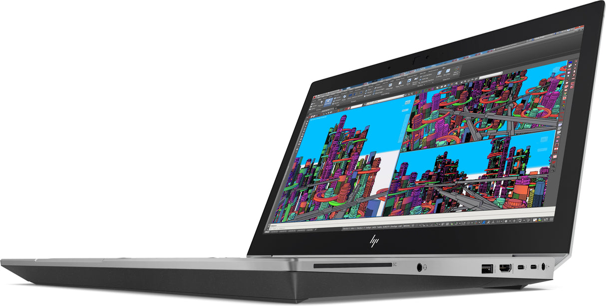 HP ZBook 15 G5 Intel® Core™ i7 i7-8750H Mobile workstation 39.6 cm (15.6") Full HD 32 GB DDR4-SDRAM 256 GB SSD Windows 10 Pro Silver