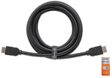 Manhattan HDMI 4K@60Hz Cable with Ethernet, 1.8m, Certified, Suitable for ALL 4K & 1080p/HD uses - when upgrading now or have it ready for when you need it, Male to Male, Black, Ultra HD 4k x 2k, Lifetime Warranty, Premium High Speed, Similar to...
