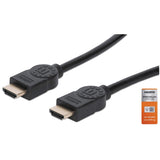 Manhattan HDMI 4K@60Hz Cable with Ethernet, 5m, Certified, Suitable for ALL 4K & 1080p/HD uses - when upgrading now or have it ready for when you need it, Male to Male, Black, Ultra HD 4k x 2k, Lifetime Warranty, Premium High Speed, Equivalent to...