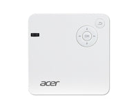 Acer C202i Standard throw projector 300 ANSI lumens DLP WVGA (854x480) White