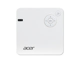Acer C202i Standard throw projector 300 ANSI lumens DLP WVGA (854x480) White