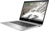 HP Chromebook x360 14 G1 Intel® Core™ i7 i7-8650U 35.6 cm (14") Touchscreen Full HD 16 GB DDR4-SDRAM 64 GB eMMC Wi-Fi 5 (802.11ac) ChromeOS Silver