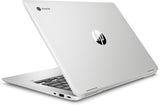 HP Chromebook x360 14 G1 Intel® Core™ i5 i5-8350U 35.6 cm (14") Touchscreen Full HD 8 GB DDR4-SDRAM 64 GB eMMC Wi-Fi 5 (802.11ac) ChromeOS Silver