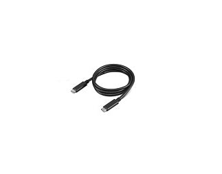 Lenovo 4X90U90619 USB cable USB 3.2 Gen 2 (3.1 Gen 2) 1 m USB C 10 Gbit/s 100 W Black