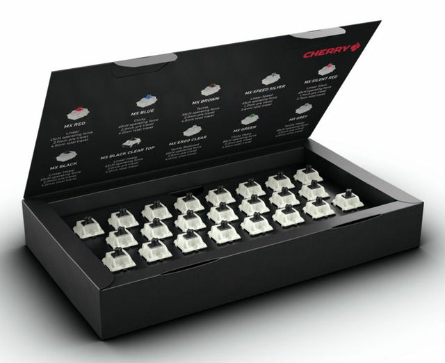 CHERRY MX Black Clear Top Switch Kit