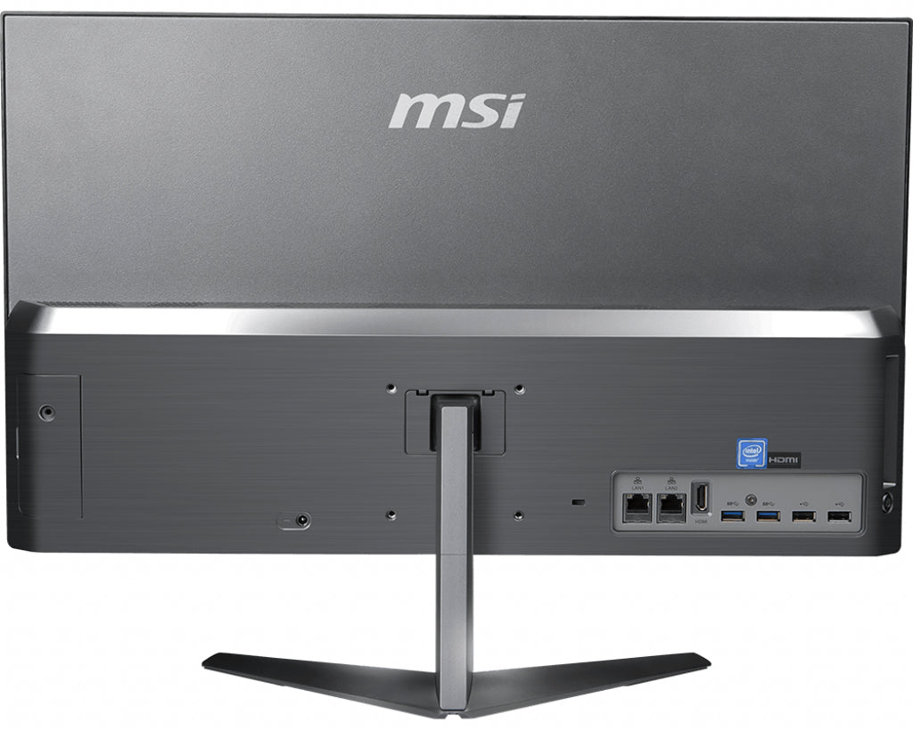 MSI Pro 24X 10M-061US All-in-One PC/workstation Intel® Core™ i3 i3-10110U 60.5 cm (23.8") 1920 x 1080 pixels 8 GB DDR4-SDRAM 256 GB SSD Windows 10 Home Silver