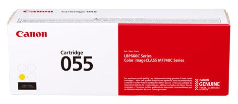 Canon imageCLASS 055 toner cartridge 1 pc(s) Original Yellow