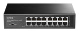 Cudy GS1016 network switch Unmanaged Gigabit Ethernet (10/100/1000) Black