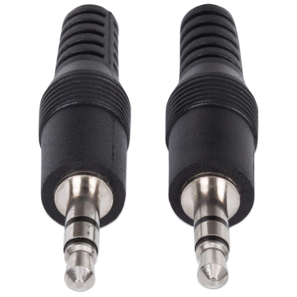 Manhattan 334594 audio cable 1.8 m 3.5mm Black