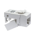 Platinum Tools EZ-SnapJack Cat5e, White (1ea.)