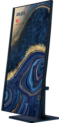 MSI Modern MD272QP Ultramarine 27 Inch Monitor with Adjustable Stand, WQHD (2560 x 1440), 75Hz, IPS, 4ms, HDMI, DisplayPort, USB Type-C, Built-in USB Hub, Built-in Speakers, Anti-Glare, Anti-Flicker, Less Blue light, TÜV Certified, VESA, Ultramarine