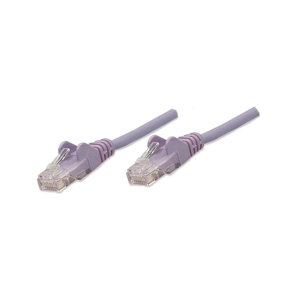 Intellinet IEC-C6-PRP-2 networking cable Purple 0.6 m Cat5e U/UTP (UTP)