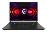 MSI Vector 17 HX A13VHG-679CA Intel® Core™ i9 i9-13980HX Laptop 43.2 cm (17") Full HD+ 32 GB DDR5-SDRAM 1 TB SSD NVIDIA GeForce RTX 4080 Wi-Fi 6E (802.11ax) Windows 11 Home Black