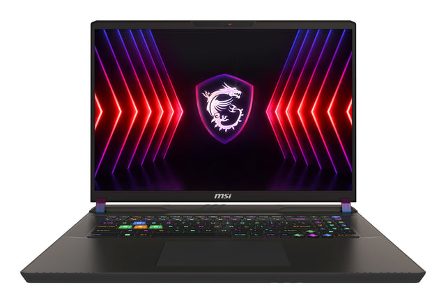 MSI Vector 17 HX A13VHG-679CA Intel® Core™ i9 i9-13980HX Laptop 43.2 cm (17") Full HD+ 32 GB DDR5-SDRAM 1 TB SSD NVIDIA GeForce RTX 4080 Wi-Fi 6E (802.11ax) Windows 11 Home Black