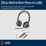 HP Poly Blackwire 8225 USB-C Headset