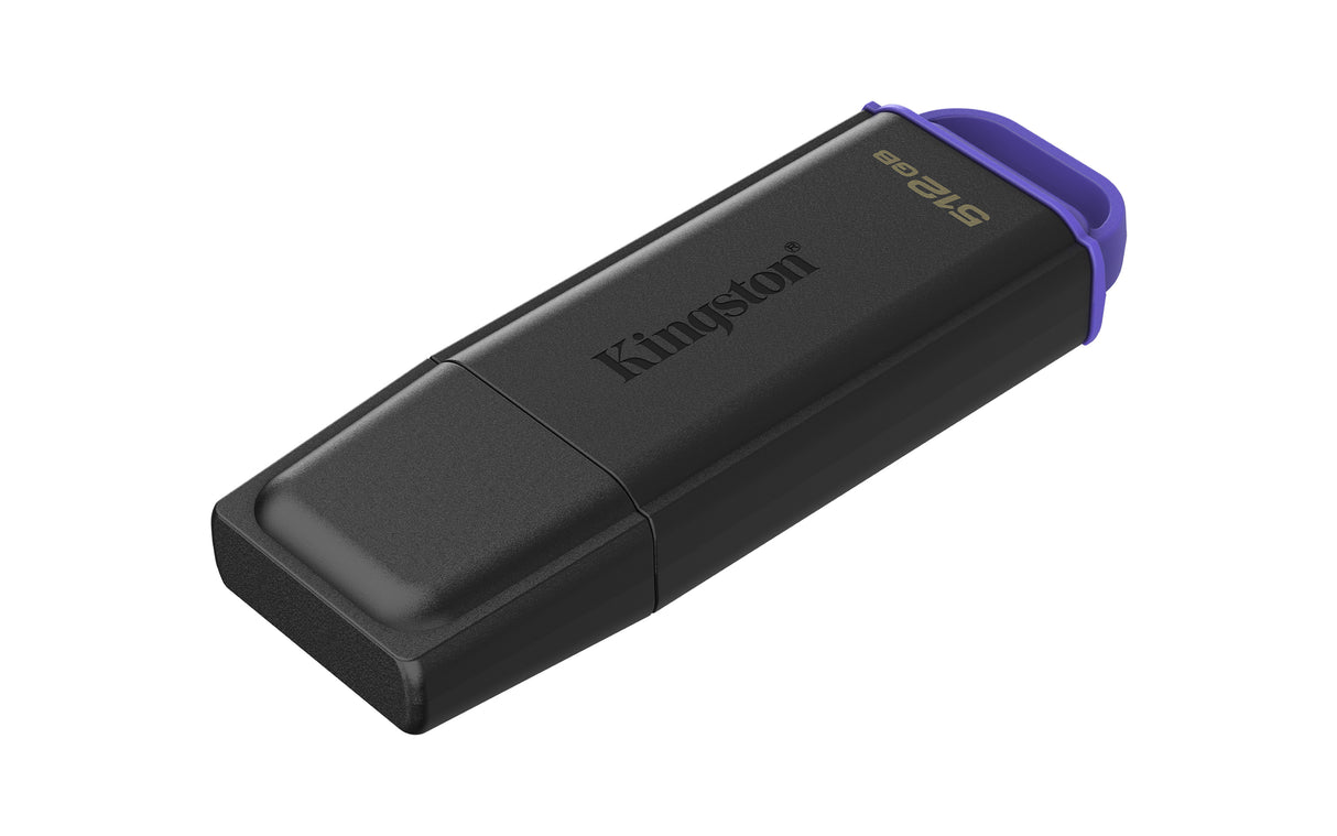 Kingston Technology DataTraveler 512GB Portable USB 3.2 Gen 1 Exodia Black/Purple