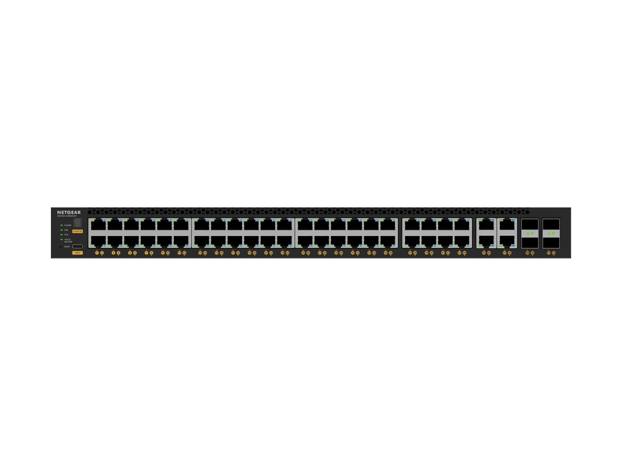 NETGEAR MSM4352 Managed L3 2.5G Ethernet (100/1000/2500) Power over Ethernet (PoE) 1U Black
