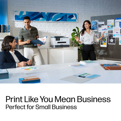 HP OfficeJet Pro 9135 Wireless All-in-One Color Printer, Two-sided printing; Copier, Scanner