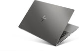 HP ZBook 15u G6 Intel® Core™ i7 i7-8665U Mobile workstation 39.6 cm (15.6") 4K Ultra HD 16 GB DDR4-SDRAM 512 GB SSD AMD Radeon Pro WX 3200 Wi-Fi 6 (802.11ax) Windows 10 Pro Black, Silver