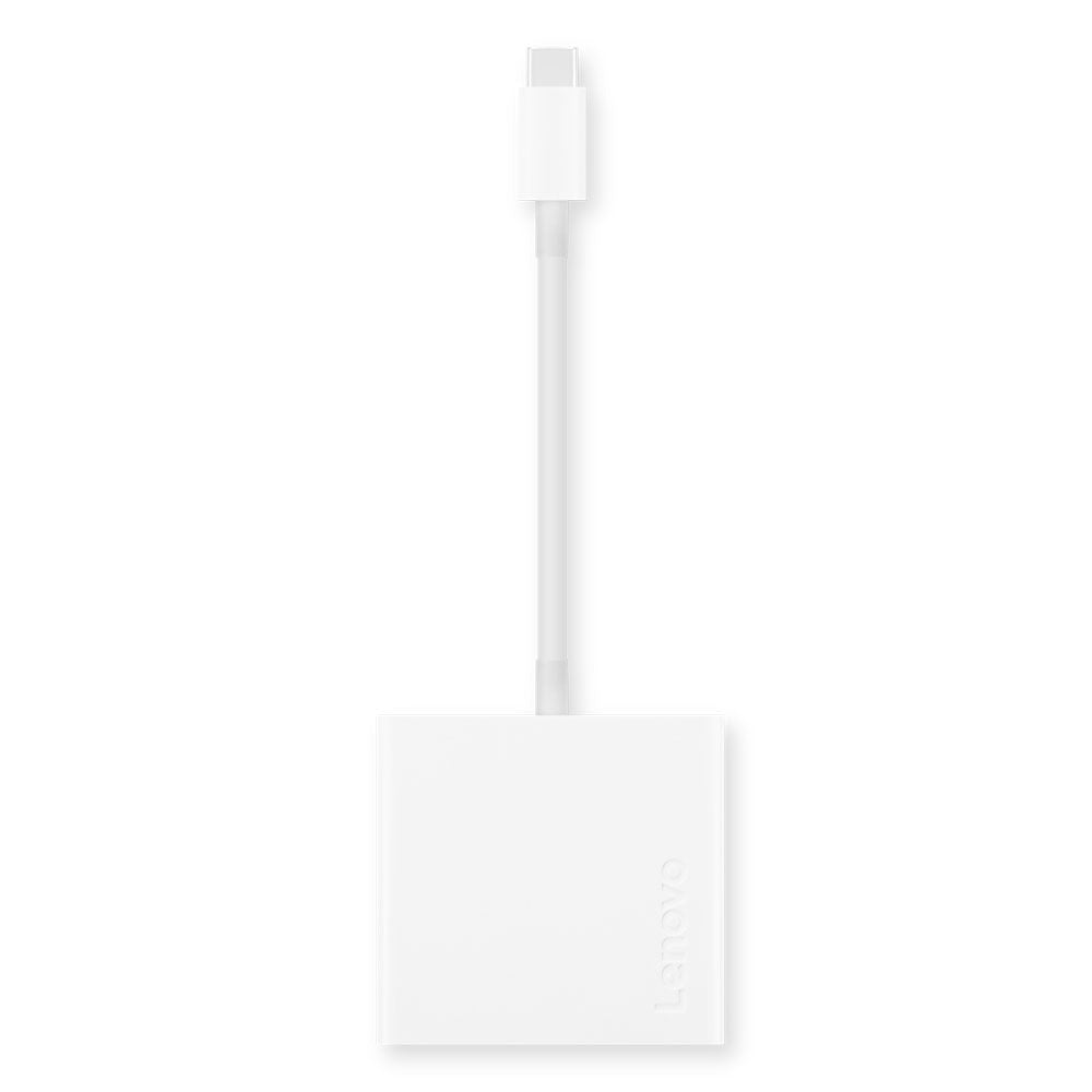 Lenovo GX90T33021 USB graphics adapter 3840 x 2160 pixels White