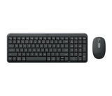 Logitech MK250 Compact Bluetooth Wireless Combo keyboard Mouse included Universal RF Wireless + Bluetooth QWERTY US English Graphite