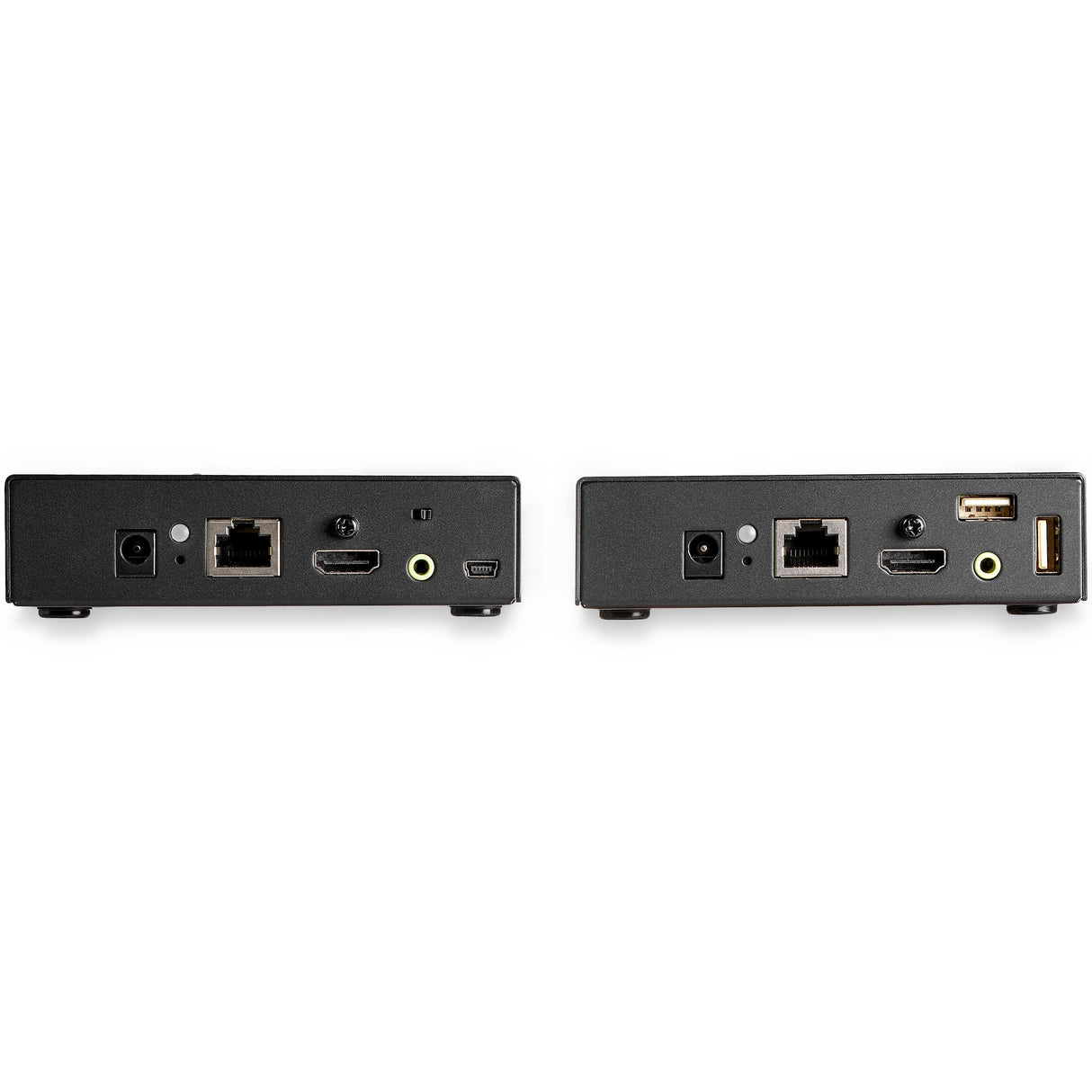 StarTech.com HDMI KVM Extender over IP Network - 4K 30Hz HDMI 2.0 and USB over IP LAN or Cat5e/Cat6 Ethernet Cable (100m/330ft) - Remote KVM Switch/Console Transmitter/Receiver Extender Kit - TAA