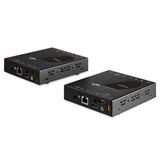 StarTech.com HDMI KVM Extender over IP Network - 4K 30Hz HDMI 2.0 and USB over IP LAN or Cat5e/Cat6 Ethernet Cable (100m/330ft) - Remote KVM Switch/Console Transmitter/Receiver Extender Kit - TAA