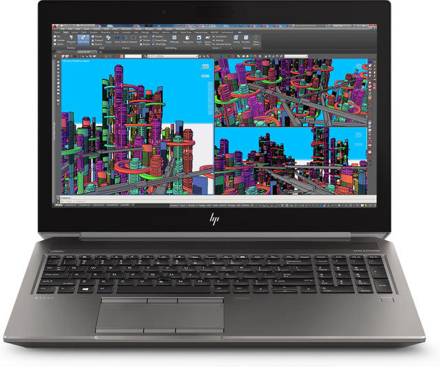 HP ZBook 15 G5 Intel® Core™ i7 i7-8750H Mobile workstation 39.6 cm (15.6") Full HD 32 GB DDR4-SDRAM 256 GB SSD Windows 10 Pro Silver