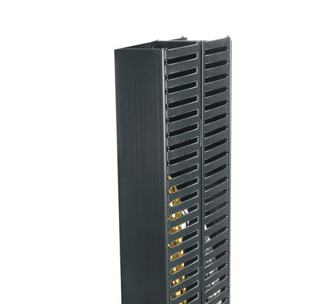 Middle Atlantic 38 RU Cable Duct, 4 Inches Wide x 8 Inches Deep , Dual duct