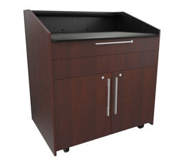 Middle Atlantic L5KCB2SFTNAZP001 Lectern Black, Wood