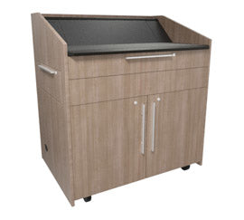 Middle Atlantic L5KCB2SEHA0ZP002 Lectern Black, Wood