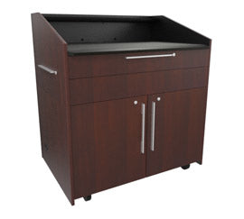 Middle Atlantic L5KCB2SFTNAZP002 Lectern Black, Wood