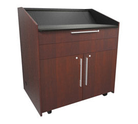 Middle Atlantic L5KCB2SETNAZP001 Lectern Black, Wood