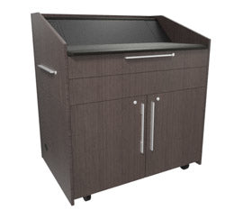 Middle Atlantic L5KCB2SEHA3ZP002 Lectern Black, Wood