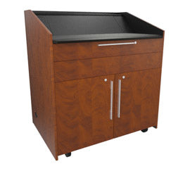 Middle Atlantic L5KCB2SETASZP001 Lectern Black, Wood