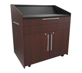 Middle Atlantic L5KCB2SETNAZP002 Lectern Black, Wood