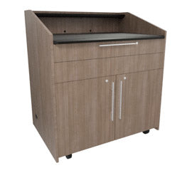 Middle Atlantic L5KCB2SFHA0ZP001 Lectern Black, Wood
