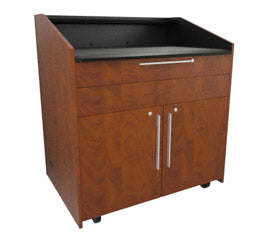 Middle Atlantic L5KCB2SFTASZP001 Lectern Black, Wood