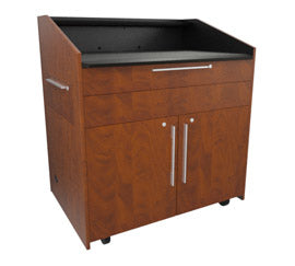 Middle Atlantic L5KCB2SFTASZP002 Lectern Black, Wood
