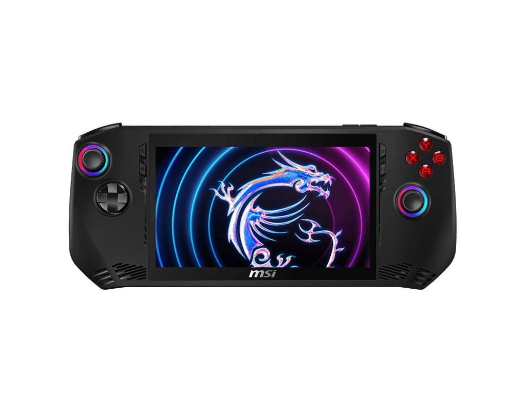 MSI Claw A1M-048CA portable game console 17.8 cm (7") 512 GB Touchscreen Wi-Fi Black