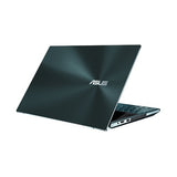 ASUS Zenbook Pro Duo UX581GV-XB74T laptop Intel® Core™ i7 i7-9750H 39.6 cm (15.6") Touchscreen 4K Ultra HD 16 GB DDR4-SDRAM 1 TB SSD NVIDIA® GeForce RTX™ 2060 Wi-Fi 6 (802.11ax) Windows 10 Home Black