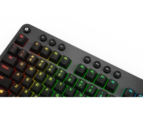 Lenovo Legion K500 keyboard Gaming USB QWERTY US English Black, Grey