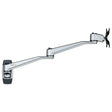 StarTech.com Wall Mount Monitor Arm - Articulating Ergonomic VESA Wall Mount Monitor Arm - 20" (52cm) Long - Single Display up to 34" (30.9lb/14kg) - Swivel/Tilt/Rotate - Adjustable Screen Mount - TAA