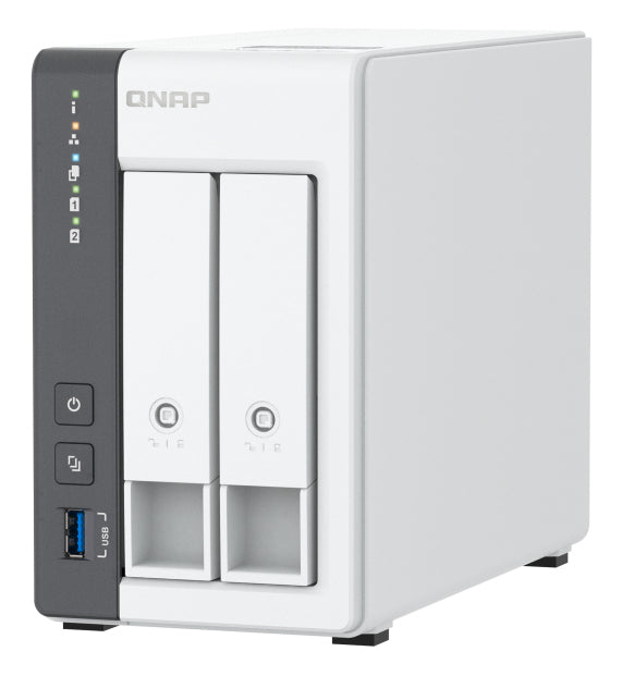 QNAP TS-216G NAS/storage server Tower Cortex-A Cortex-A55 4 GB 0 TB White