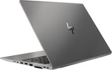 HP ZBook 15u G6 Intel® Core™ i7 i7-8665U Mobile workstation 39.6 cm (15.6") 4K Ultra HD 16 GB DDR4-SDRAM 512 GB SSD AMD Radeon Pro WX 3200 Wi-Fi 6 (802.11ax) Windows 10 Pro Black, Silver