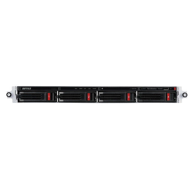 Buffalo TeraStation TS3430RN NAS Rack (1U) Alpine AL524 2 GB DDR4 16 TB HDD Black