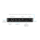 Targus DOCK430USZ laptop dock/port replicator Wired Black