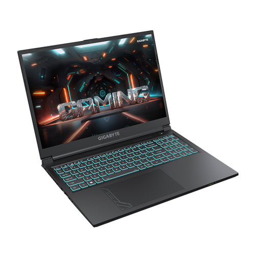 GIGABYTE G6 KF-H3US865KH laptop Intel® Core™ i7 i7-13620H 40.6 cm (16") WUXGA 32 GB DDR5-SDRAM 2 TB SSD NVIDIA GeForce RTX 4060 Wi-Fi 6E (802.11ax) Windows 11 Home Black